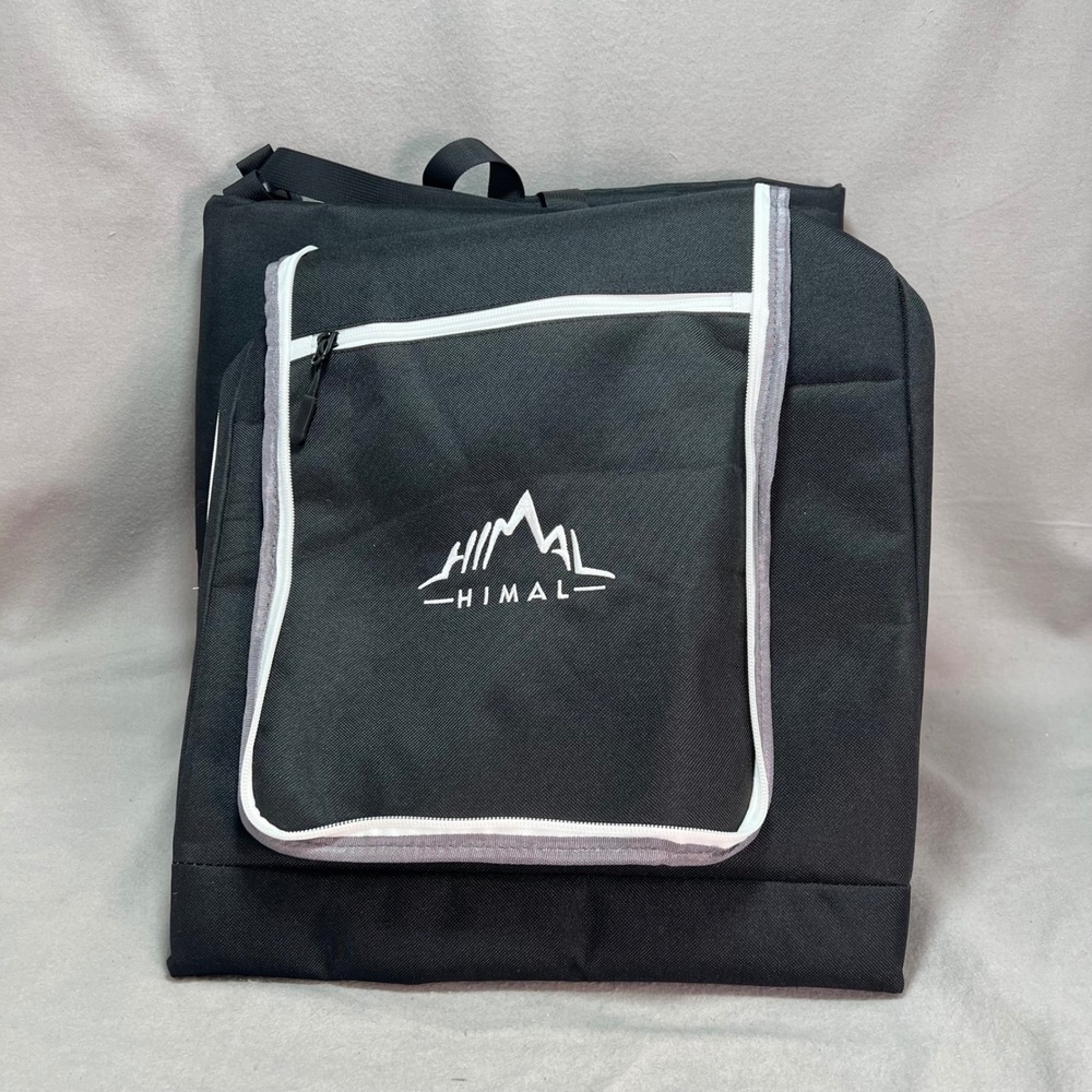 Himal Ski Bag and Boot Bag Set Black White Padded Waterproof Winter Sports